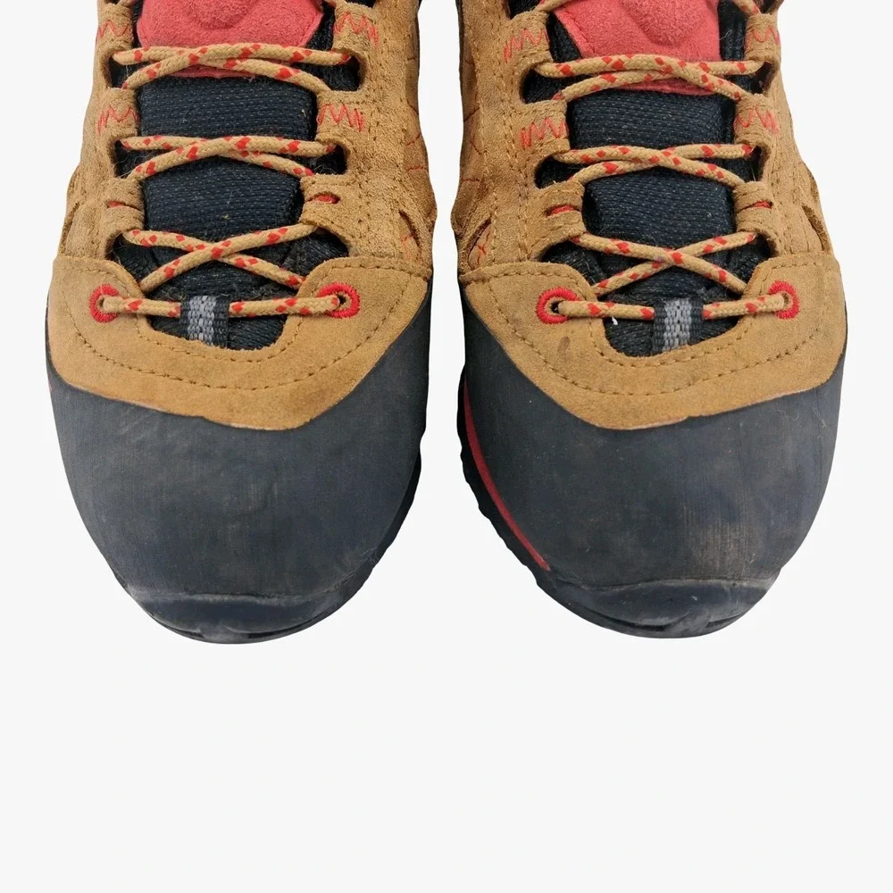 Mammut Ridge Low GTX Shoes Mens Size 9 Brown Waterproof Hiking Suede Trail
